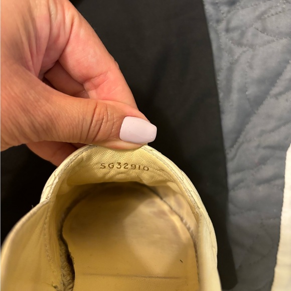 Chanel 36 Espadrilles ivory lambskin - Picture 6 of 14